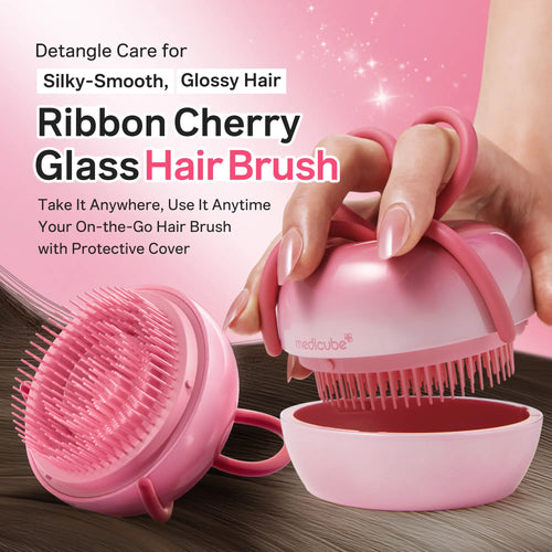 Effortless Detangling Glass Hair Brush